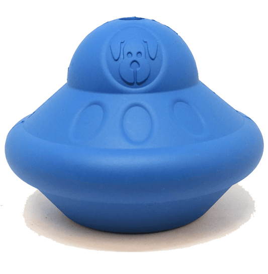 Ultra-Durable Flying Saucer Chew Toy & Treat Dispenser for Dogs-0